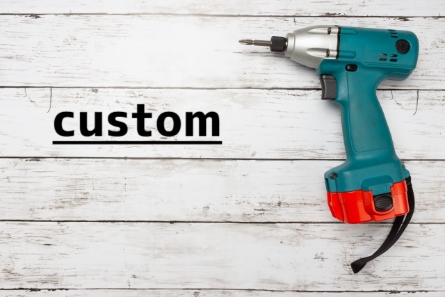 customと工具